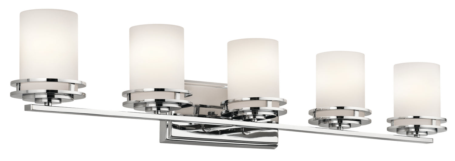 Kichler 5085CH Five Light Bath, Chrome