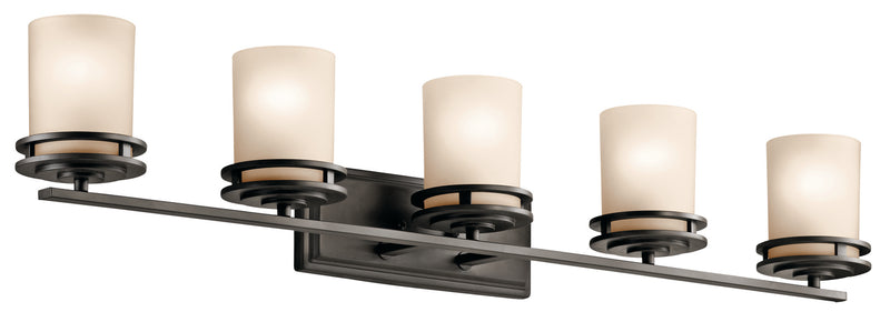 Kichler 5085OZ Five Light Bath, Olde Bronze