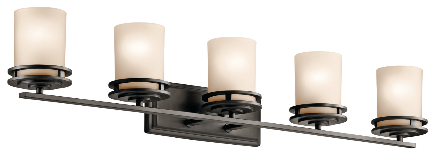 Kichler 5085OZ Five Light Bath, Olde Bronze