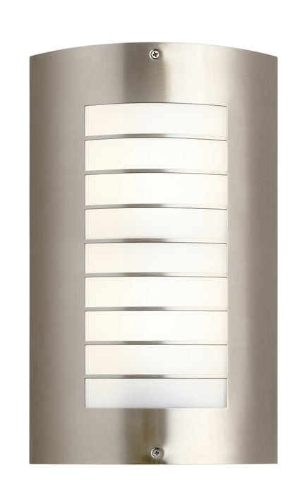 Kichler 6048NI Two Light Outdoor Wall Mount, Brushed Nickel