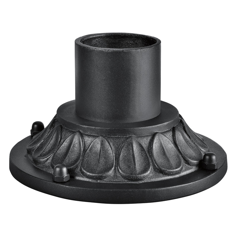 Kichler 9549BKT Pier Mount 4 inch, Textured Black