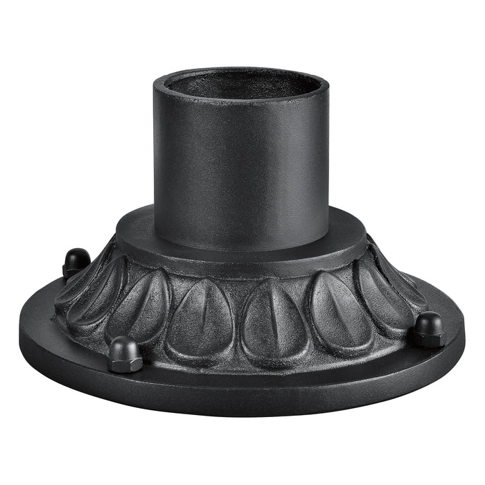 Kichler 9549BKT Pier Mount 4 inch, Textured Black