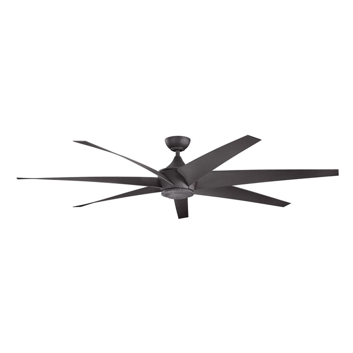 Kichler 310115DBK 80" Ceiling Fan, Distressed Black