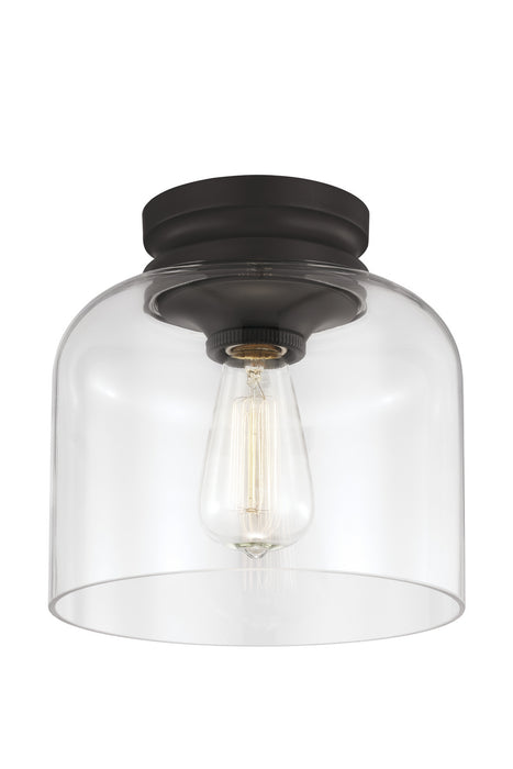 Visual Comfort Studio FM404ORB One Light Flush Mount, Oil Rubbed Bronze