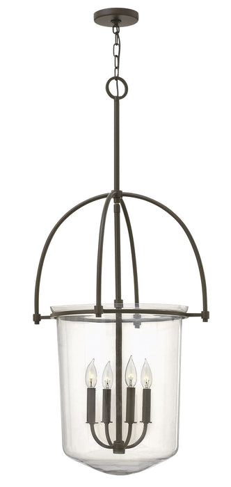 Hinkley 3034KZ LED Foyer Pendant, Buckeye Bronze
