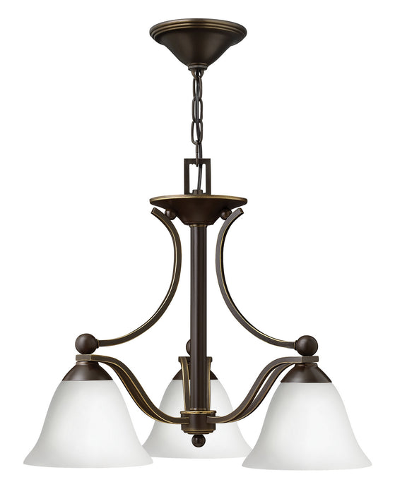 Hinkley 4653OB-OPAL LED Downlight, Olde Bronze with Opal glass