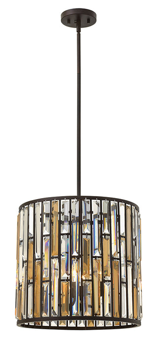 Fredrick Ramond FR33734VBZ LED Foyer Pendant, Vintage Bronze