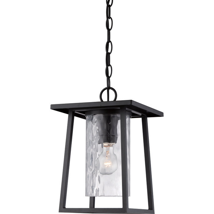 Quoizel LDG1909K One Light Outdoor Hanging Lantern, Mystic Black