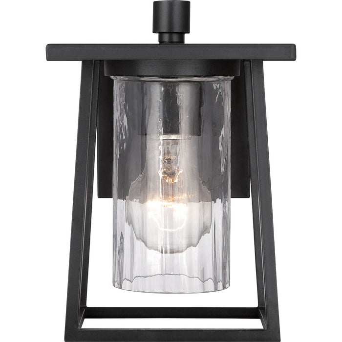Quoizel LDG8406K One Light Outdoor Wall Lantern, Mystic Black