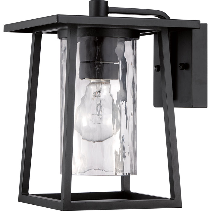 Quoizel LDG8408K One Light Outdoor Wall Lantern, Mystic Black