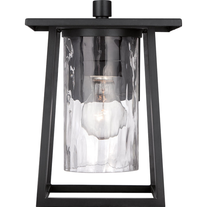 Quoizel LDG8408K One Light Outdoor Wall Lantern, Mystic Black