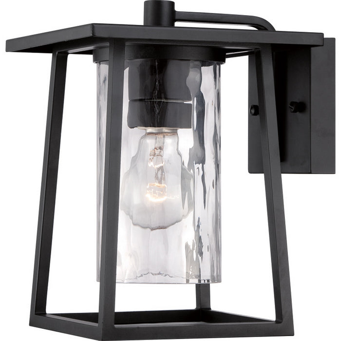 Quoizel LDG8408K One Light Outdoor Wall Lantern, Mystic Black