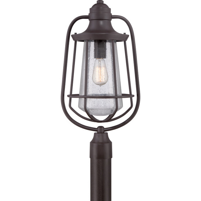 Quoizel MRE9009WT One Light Outdoor Post Mount, Western Bronze