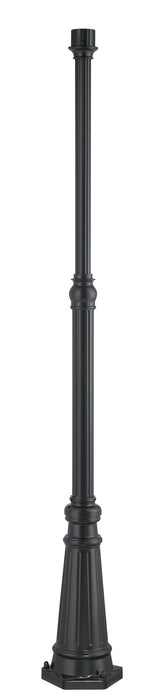 Quoizel PO9140K Outdoor Post, Mystic Black