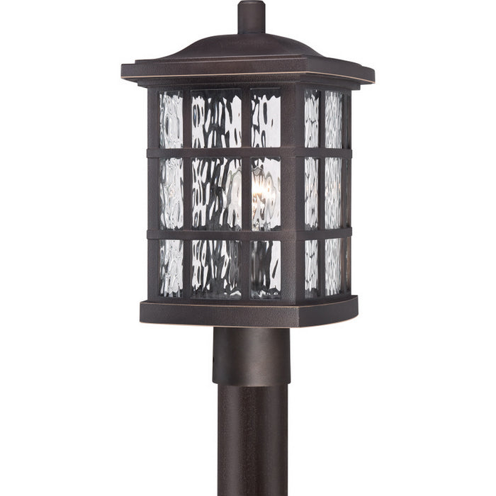 Quoizel SNN9009PN One Light Outdoor Post Mount, Palladian Bronze