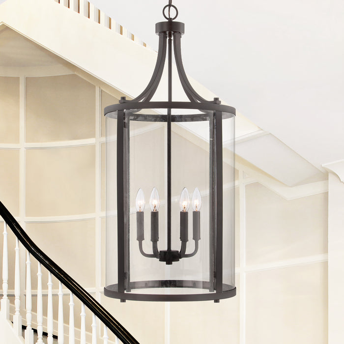 Savoy House 7-1041-6-13 Six Light Foyer Lantern, English Bronze