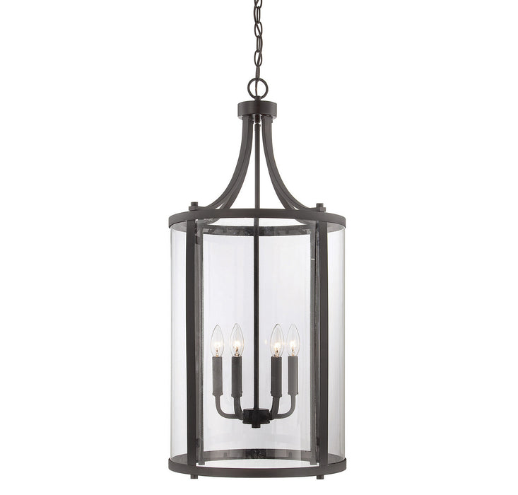 Savoy House 7-1041-6-13 Six Light Foyer Lantern, English Bronze