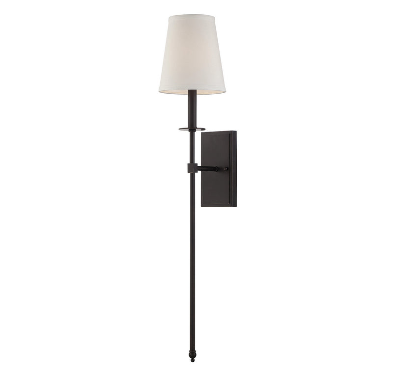 Savoy House 9-7144-1-44 One Light Wall Sconce, Classic Bronze