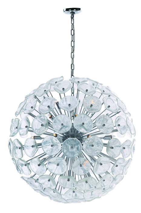 ET2 E22096-28 28 Light Pendant, Polished Chrome