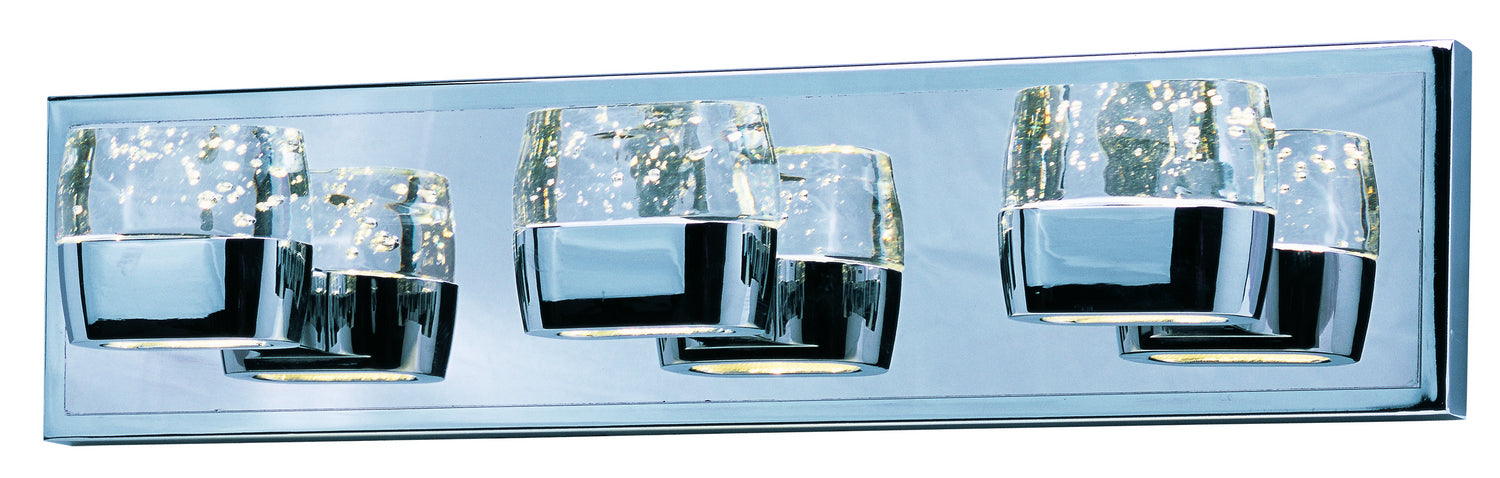 ET2 E22893-89PC LED Bath Vanity, Polished Chrome