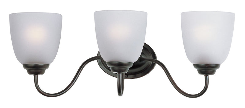Maxim 10073FTOI Three Light Bath Vanity, Oil Rubbed Bronze