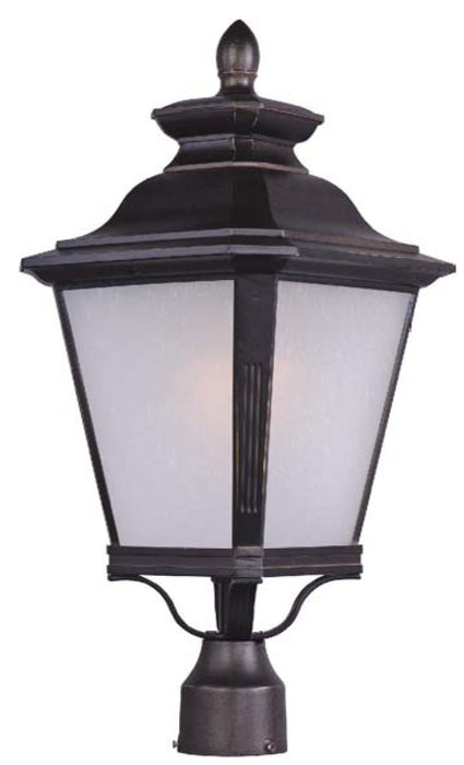 Maxim 1121FSBZ One Light Outdoor Pole/Post Lantern, Bronze
