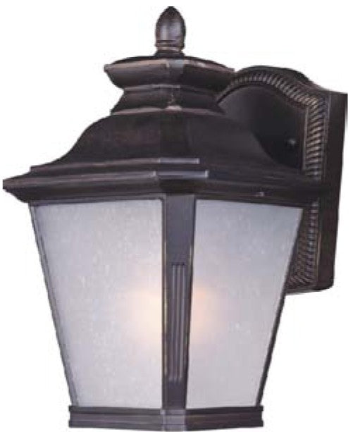 Maxim 1123FSBZ One Light Outdoor Wall Lantern, Bronze