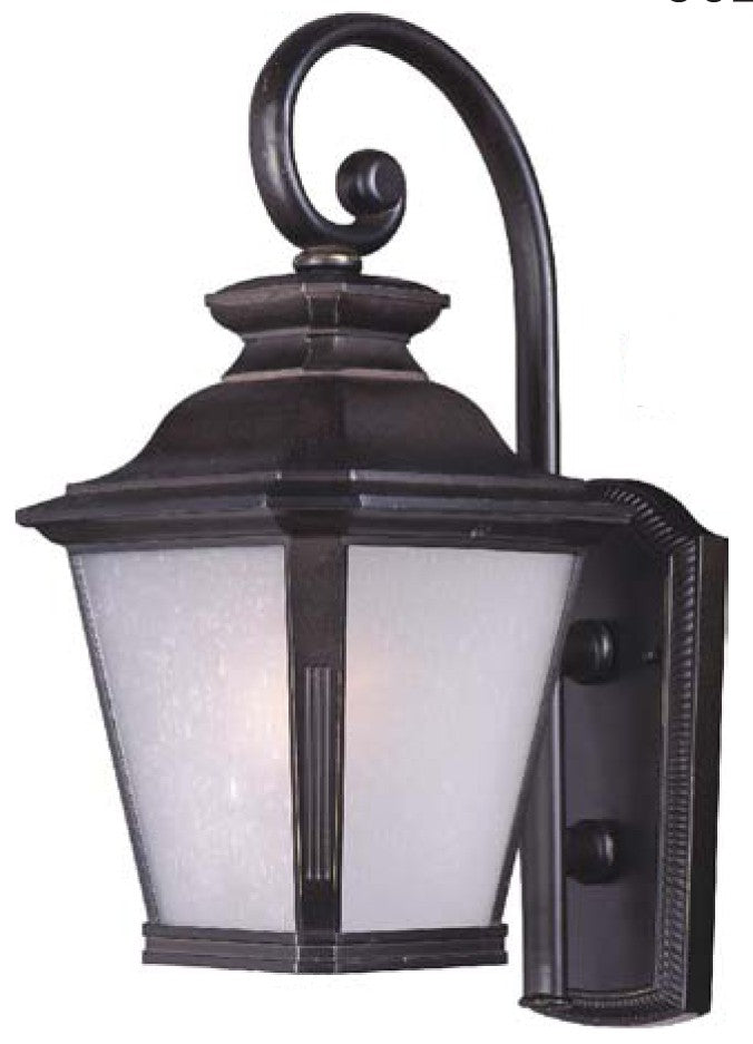 Maxim 1125FSBZ One Light Outdoor Wall Lantern, Bronze