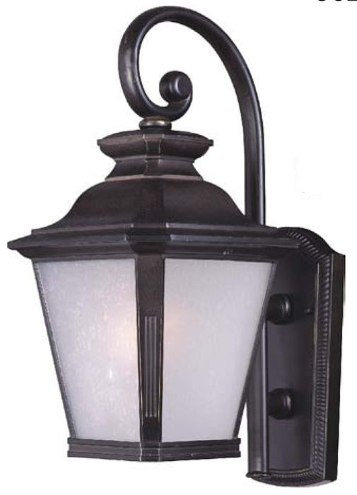 Maxim 1125FSBZ One Light Outdoor Wall Lantern, Bronze