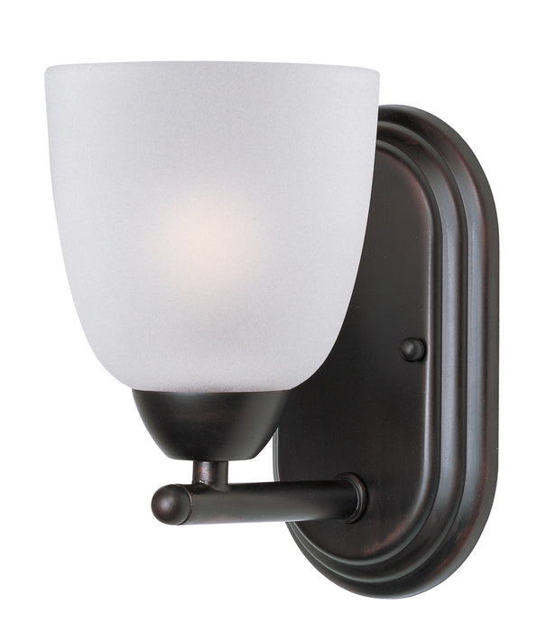 Maxim 11311FTOI One Light Bath Vanity, Oil Rubbed Bronze