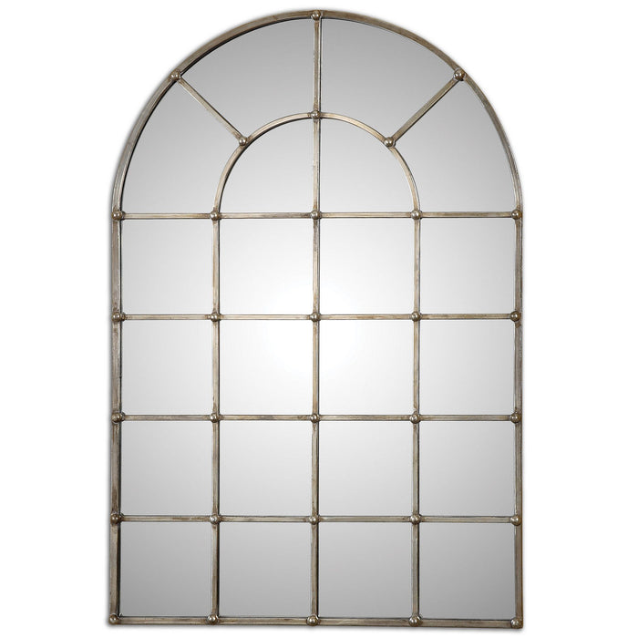 Uttermost 12875 Mirror, Oxidized Silver