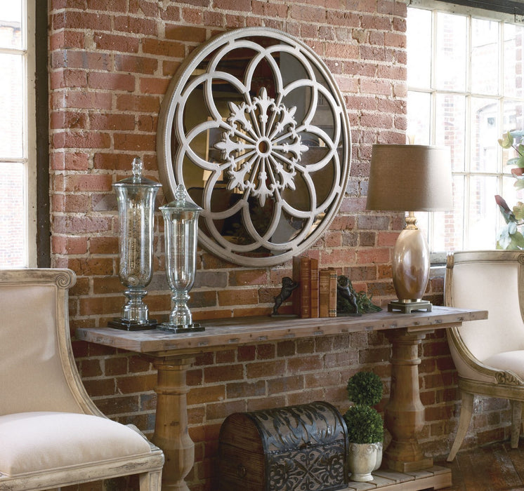 Uttermost 13868 Mirror, Aged White