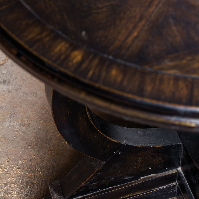 Uttermost 25630 Accent Table, Weathered Black
