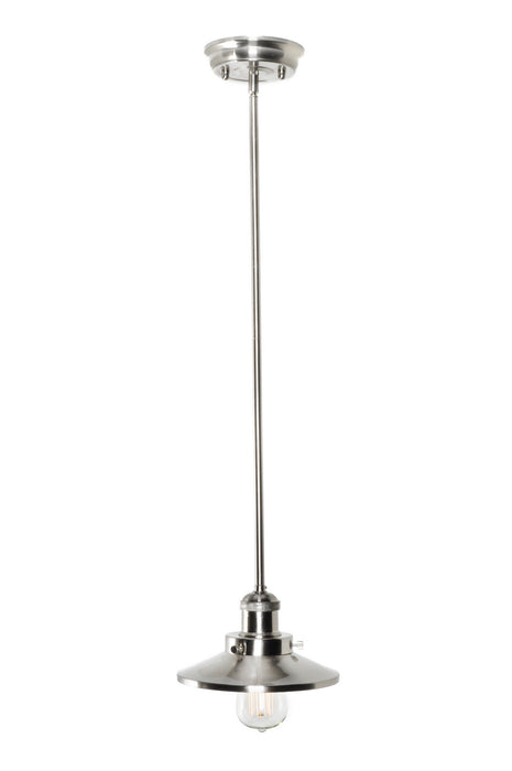 Maxim 25040SN/BUI One Light Pendant, Satin Nickel