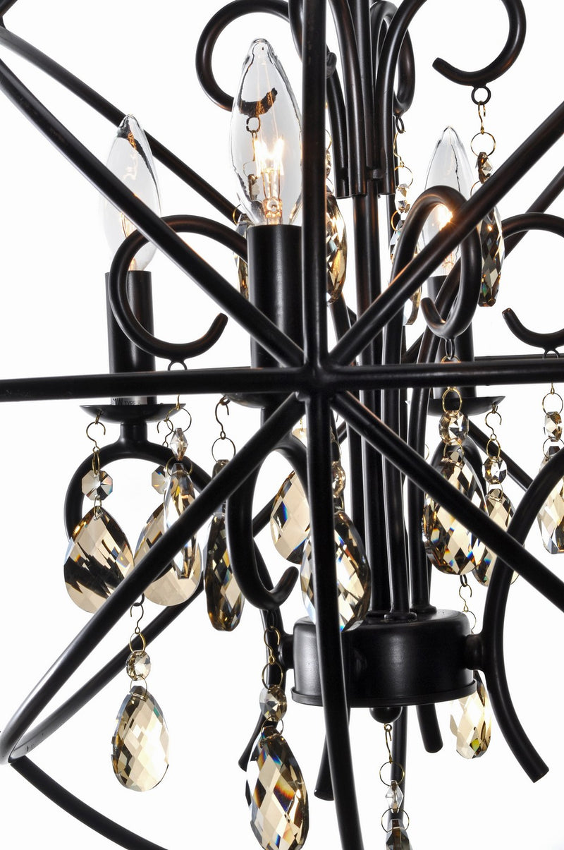 Maxim 25142OI Four Light Pendant, Oil Rubbed Bronze