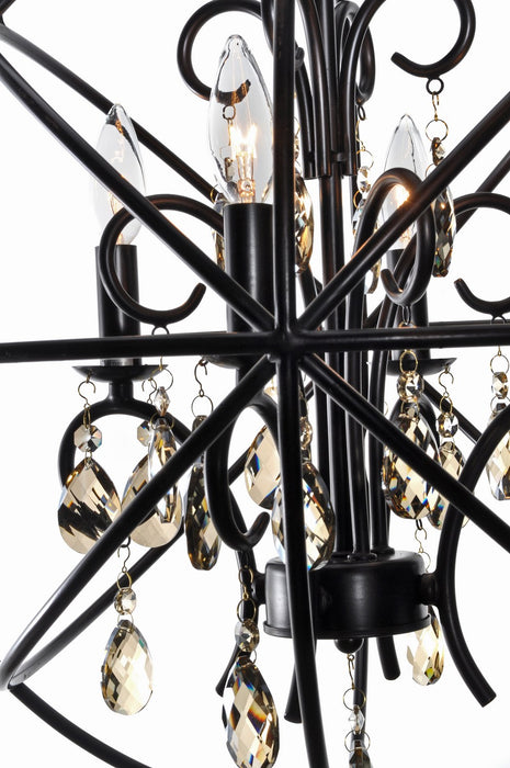 Maxim 25142OI Four Light Pendant, Oil Rubbed Bronze