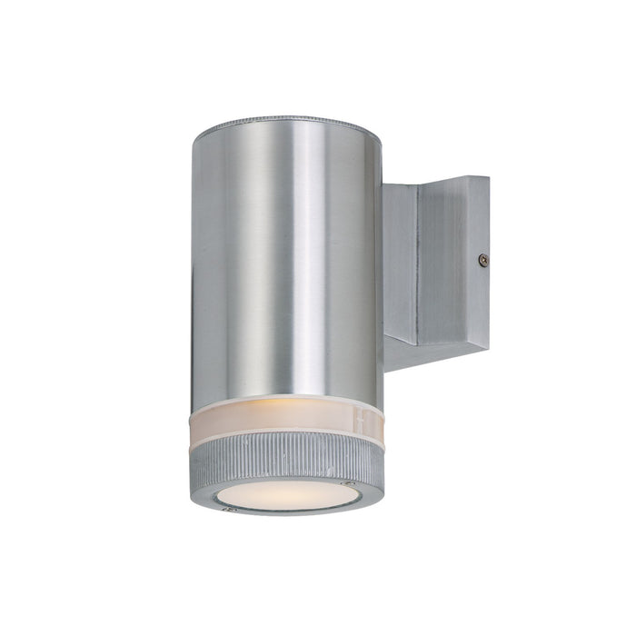 Maxim 6110AL One Light Outdoor Wall Lantern, Brushed Aluminum
