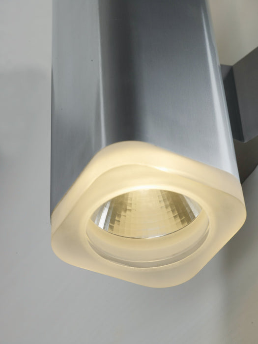Maxim 86109AL LED Outdoor Wall Sconce, Brushed Aluminum