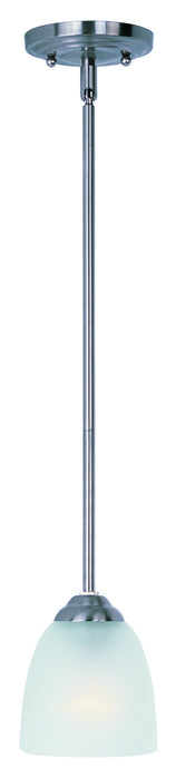 Maxim 92061FTSN One Light Mini Pendant, Satin Nickel