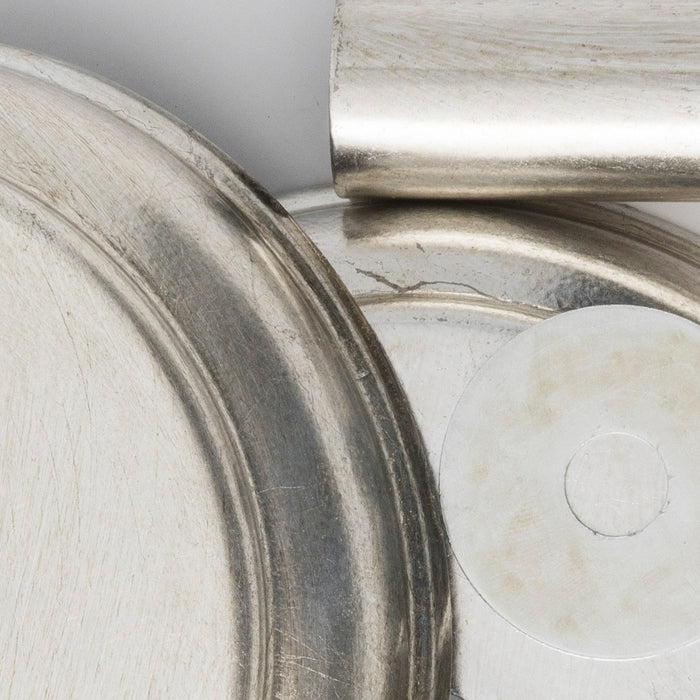 Crystorama 500-SA_CEILING One Light Flush Mount, Antique Silver