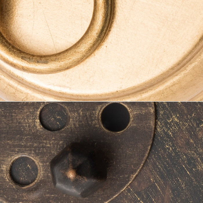 Crystorama 581-EB-GA One Light Wall Sconce, English Bronze + Antique Gold