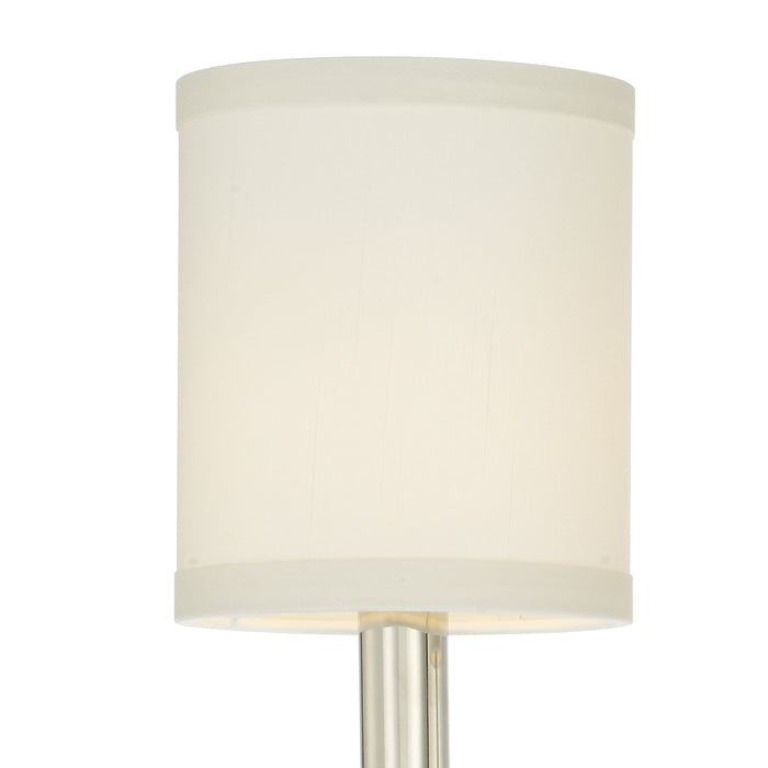 Crystorama 8102-PN Two Light Wall Sconce, Polished Nickel