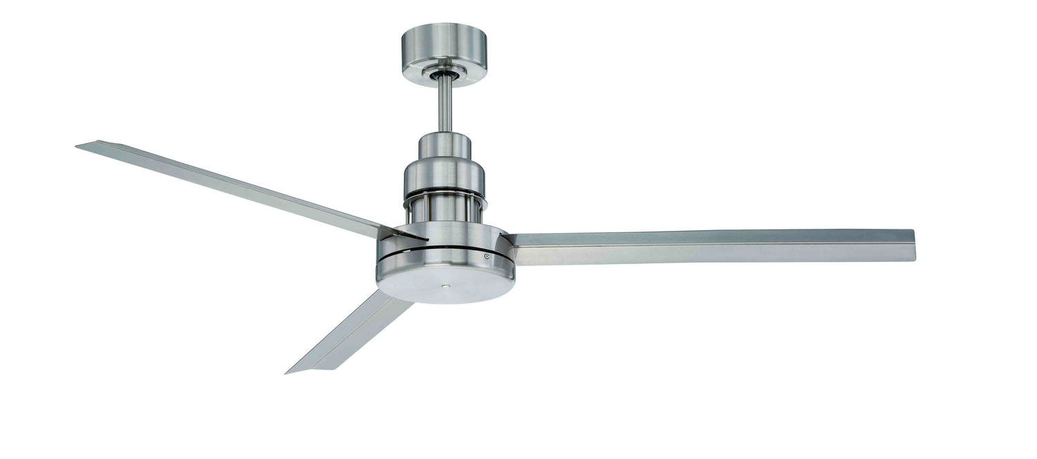 Craftmade MND54BNK3 54"Ceiling Fan, Brushed Polished Nickel