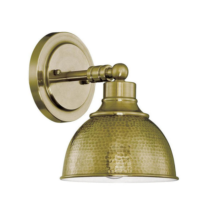 Craftmade 35901-LB One Light Wall Sconce, Legacy Brass