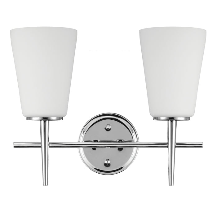 Generation Lighting 4440402-05 Two Light Wall / Bath, Chrome