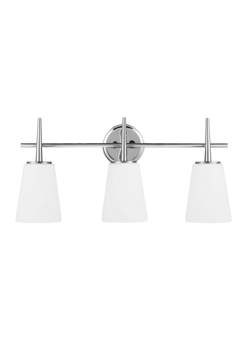 Generation Lighting 4440403-05 Three Light Wall / Bath, Chrome