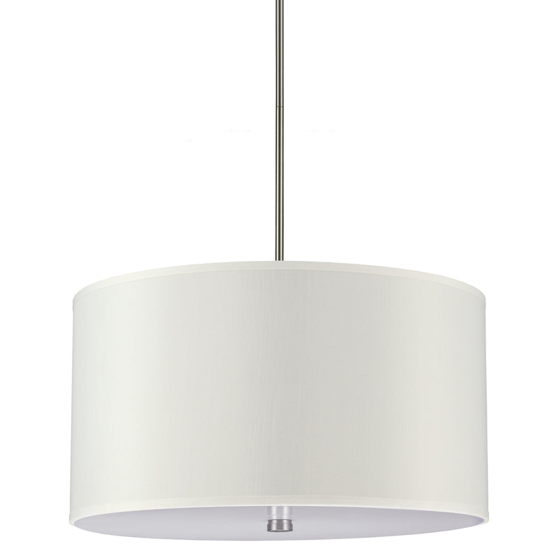 Visual Comfort Studio 65262-962 Four Light Pendant, Brushed Nickel