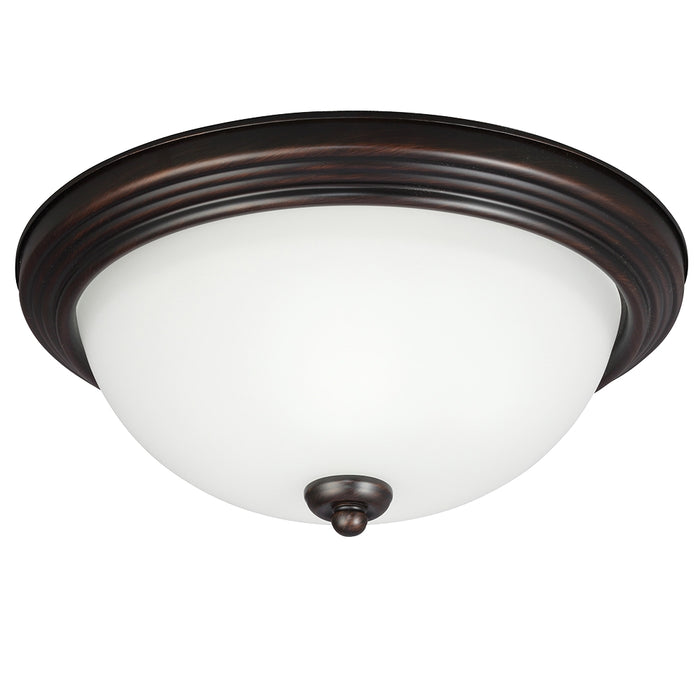 Generation Lighting 77263-710 One Light Flush Mount, Bronze