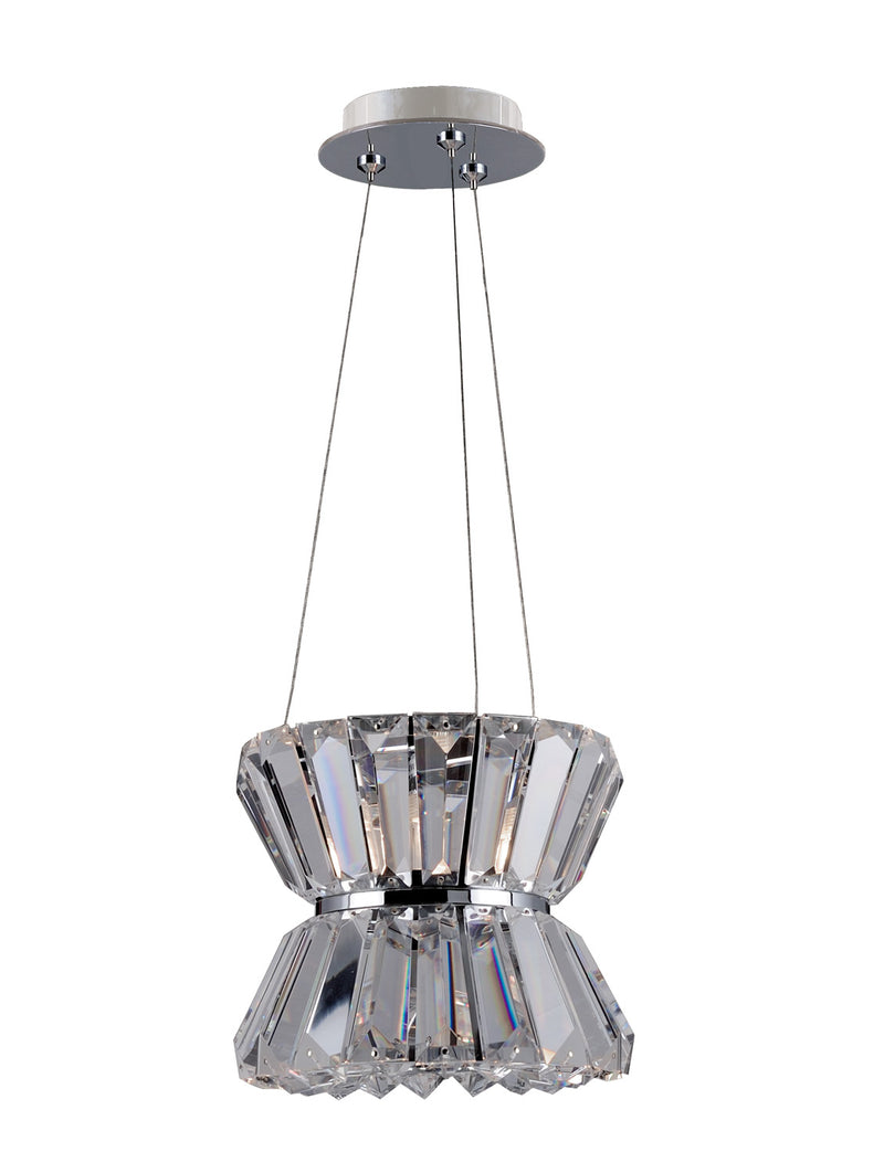 Allegri 11276-010-FR001 LED Mini Pendant, Chrome