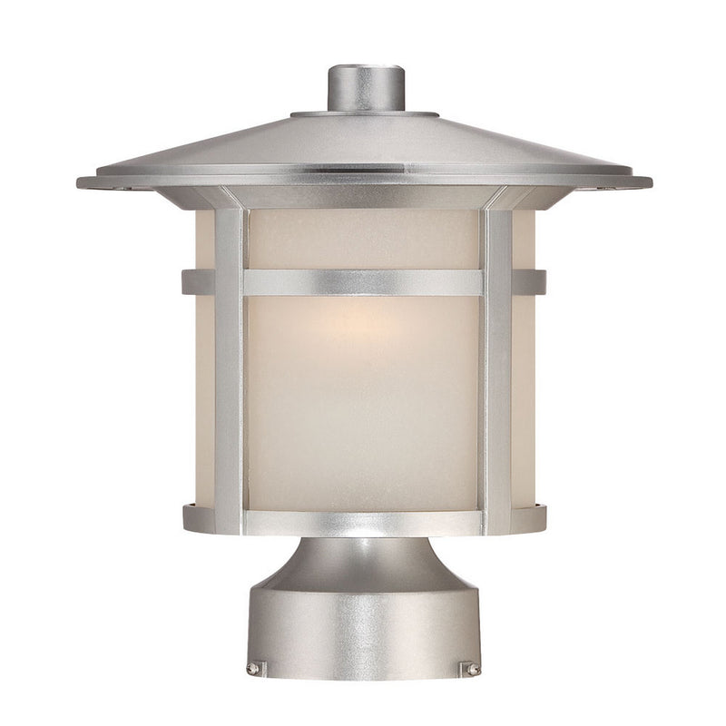 Acclaim Lighting 39107BS One Light Post Mount, Brushed Silver